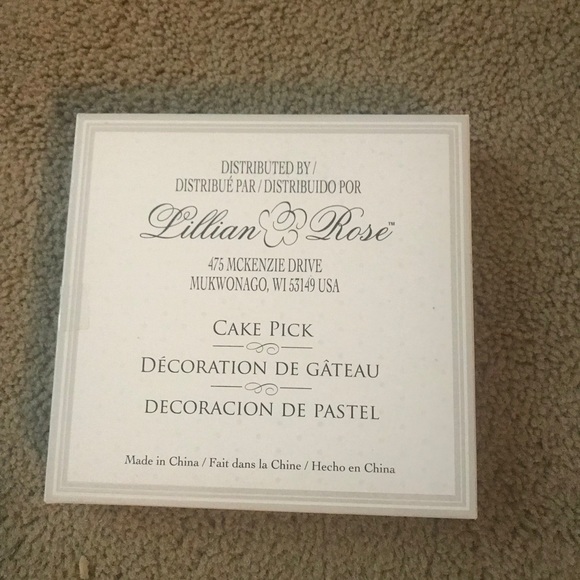 Wedding Sign & Cake Pick - Picture 6 of 6